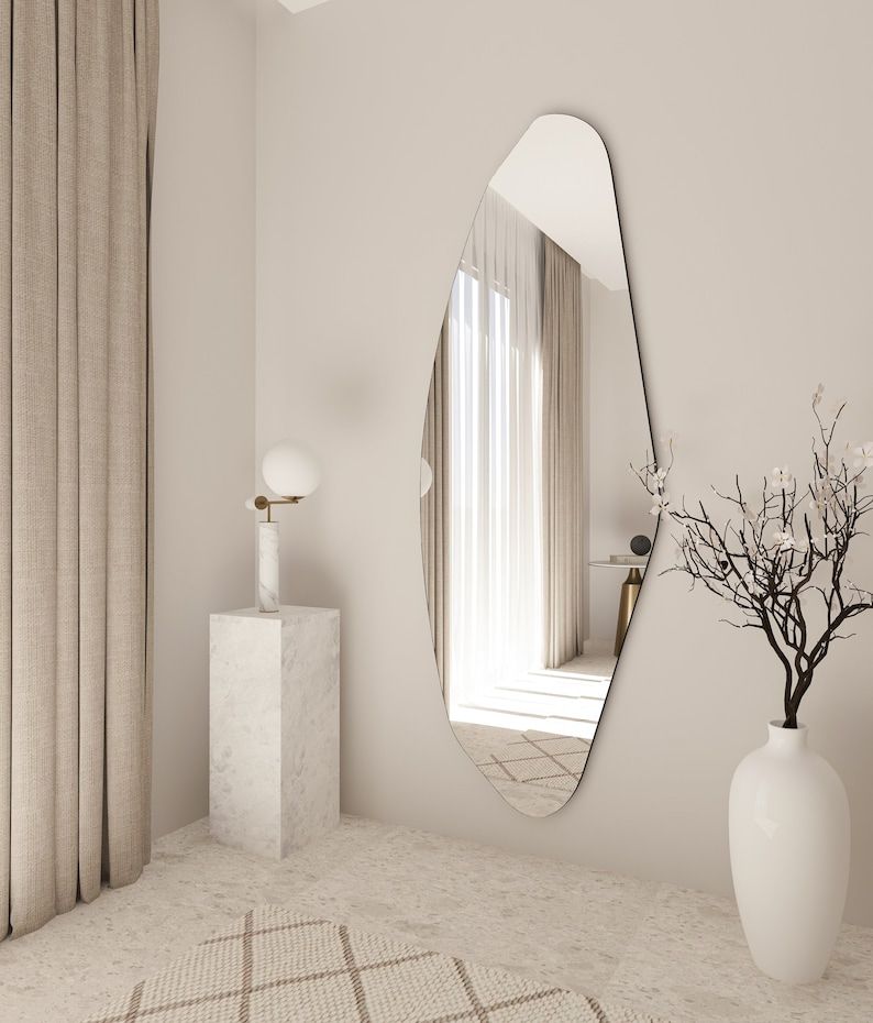 Ina Irregular Full Length Wall Mirror