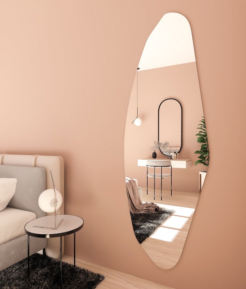 Ina Irregular Full Length Wall Mirror