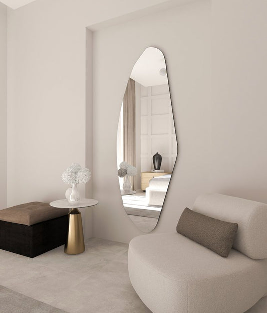 Ina Irregular Full Length Wall Mirror