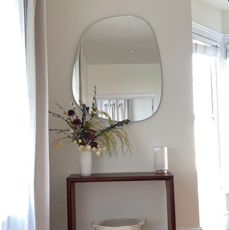 Wide Irregular Mirror