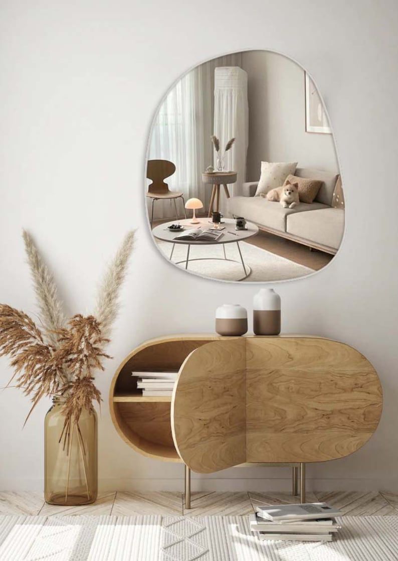 Wide Irregular Mirror