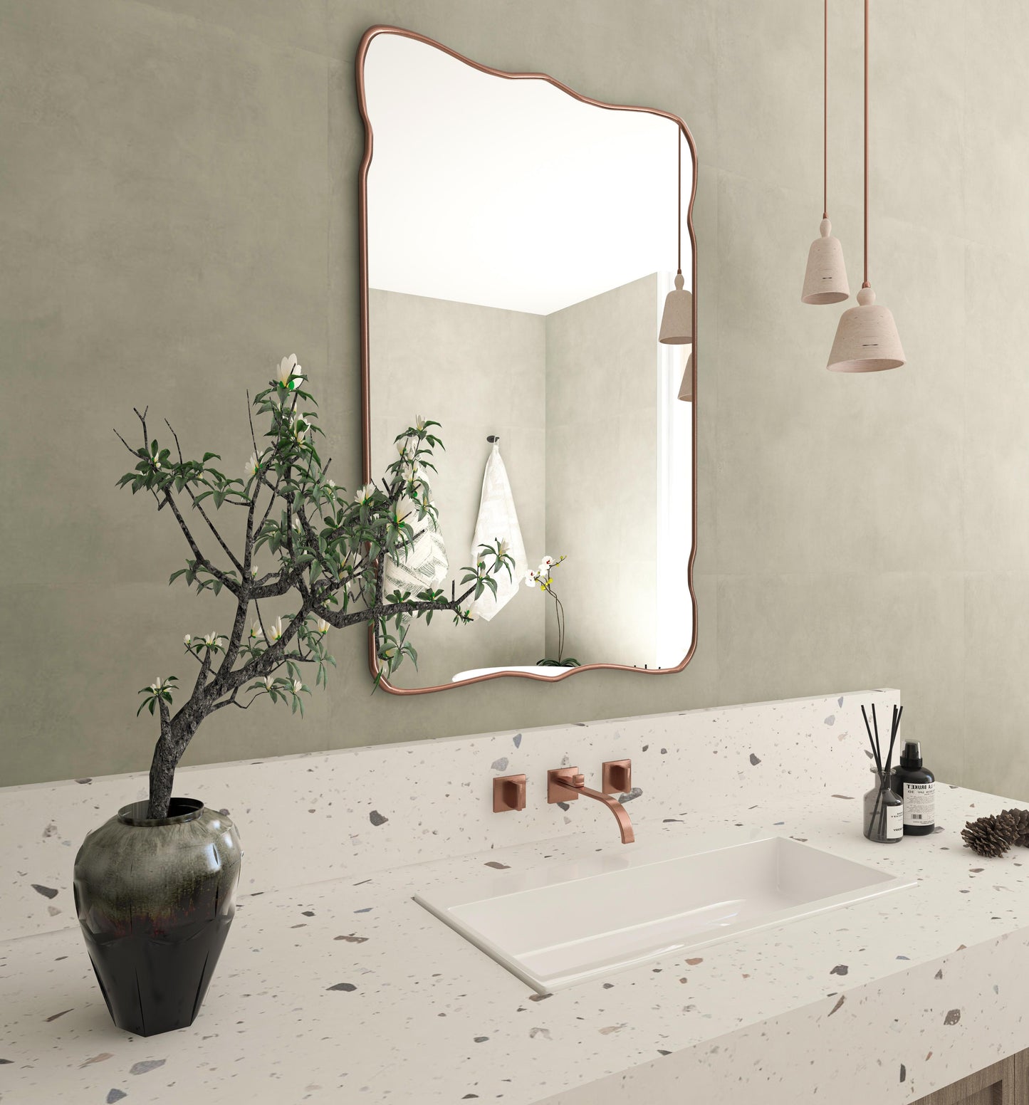 Lapseki Asymmetrical Mirror