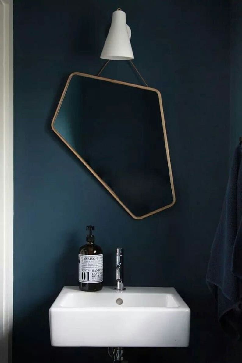 Irregular Angled Mirror