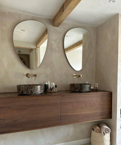 Zile Irregular Unique Modern Mirror