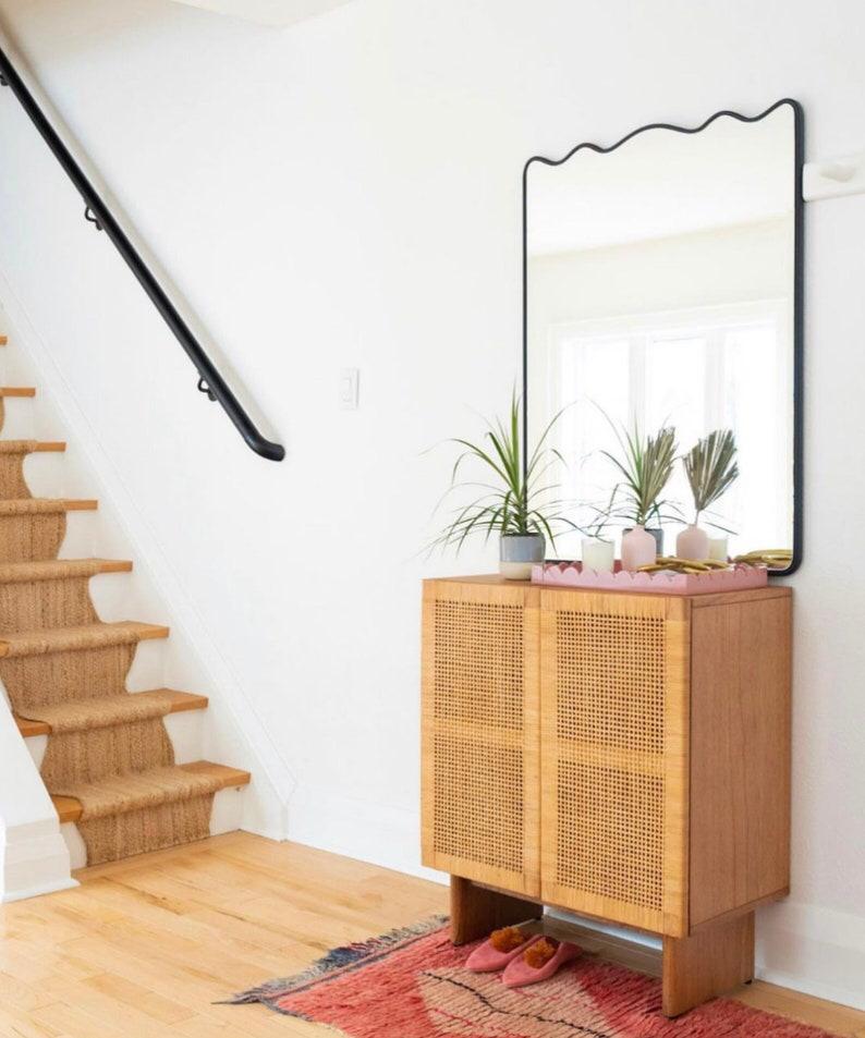 Wavy Rectangle Mirror