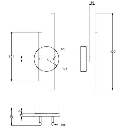 Cavalier Sconce