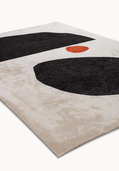 Black Symbol Rug