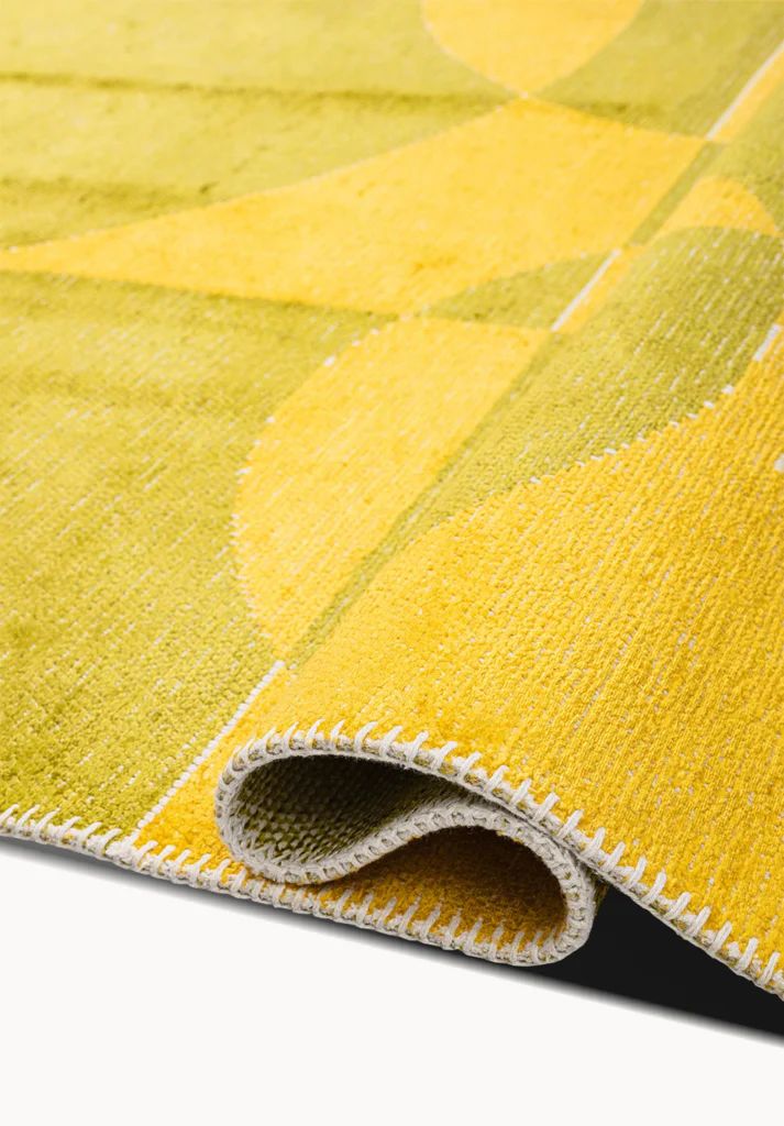 Antique Yellow Toned Rug