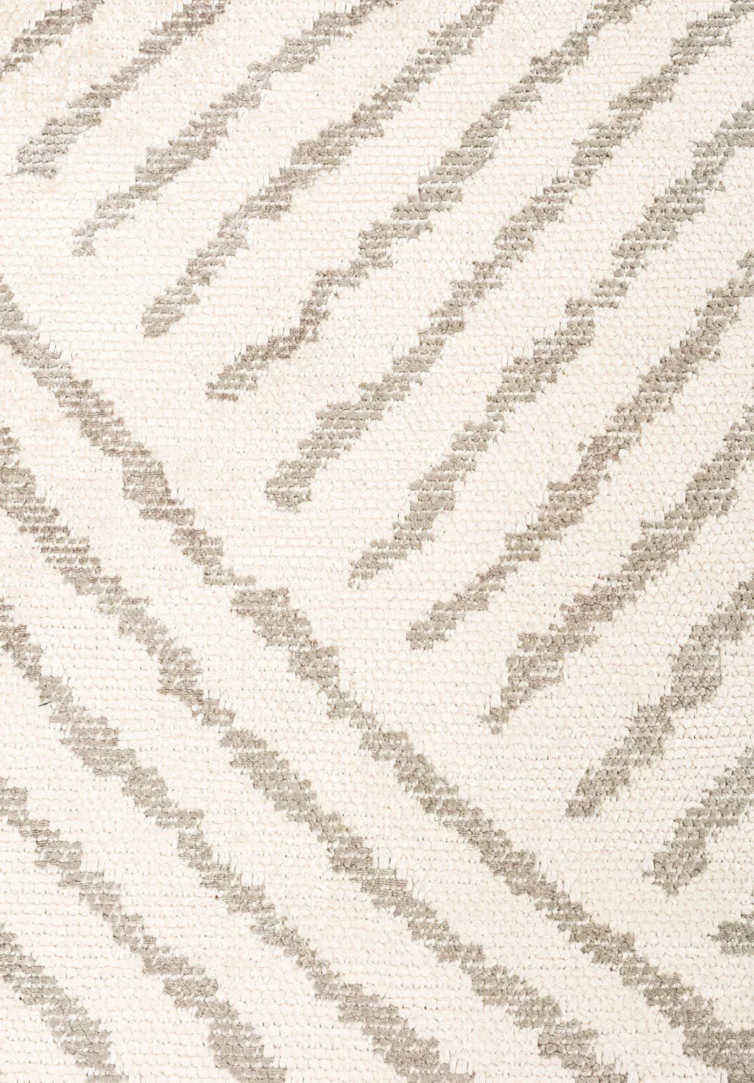 Beige Zebra Patterned Rug