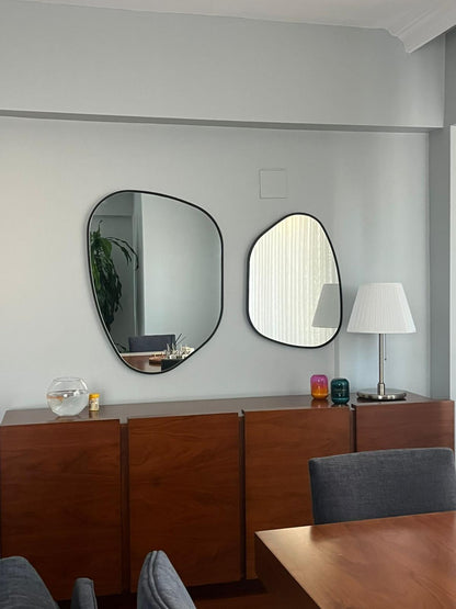Aura Irregular Unique Aesthetic Asymmetrical Mirror