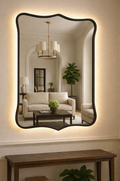 Ayvacık Asymmetrical Wall Mirror - Unique Irregular Design | Alpken