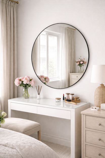 Circle Round Mirror Led Vanity Mirror