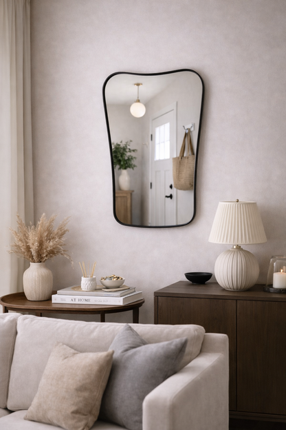 Butterfly Mirror - Unique Asymmetrical Wall Mirror | Alpken