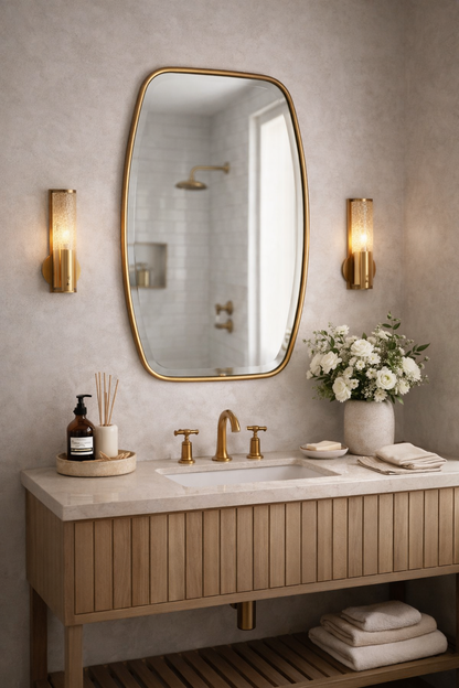 Katie Irregular Wall Mirror Asymmetrical Mirror