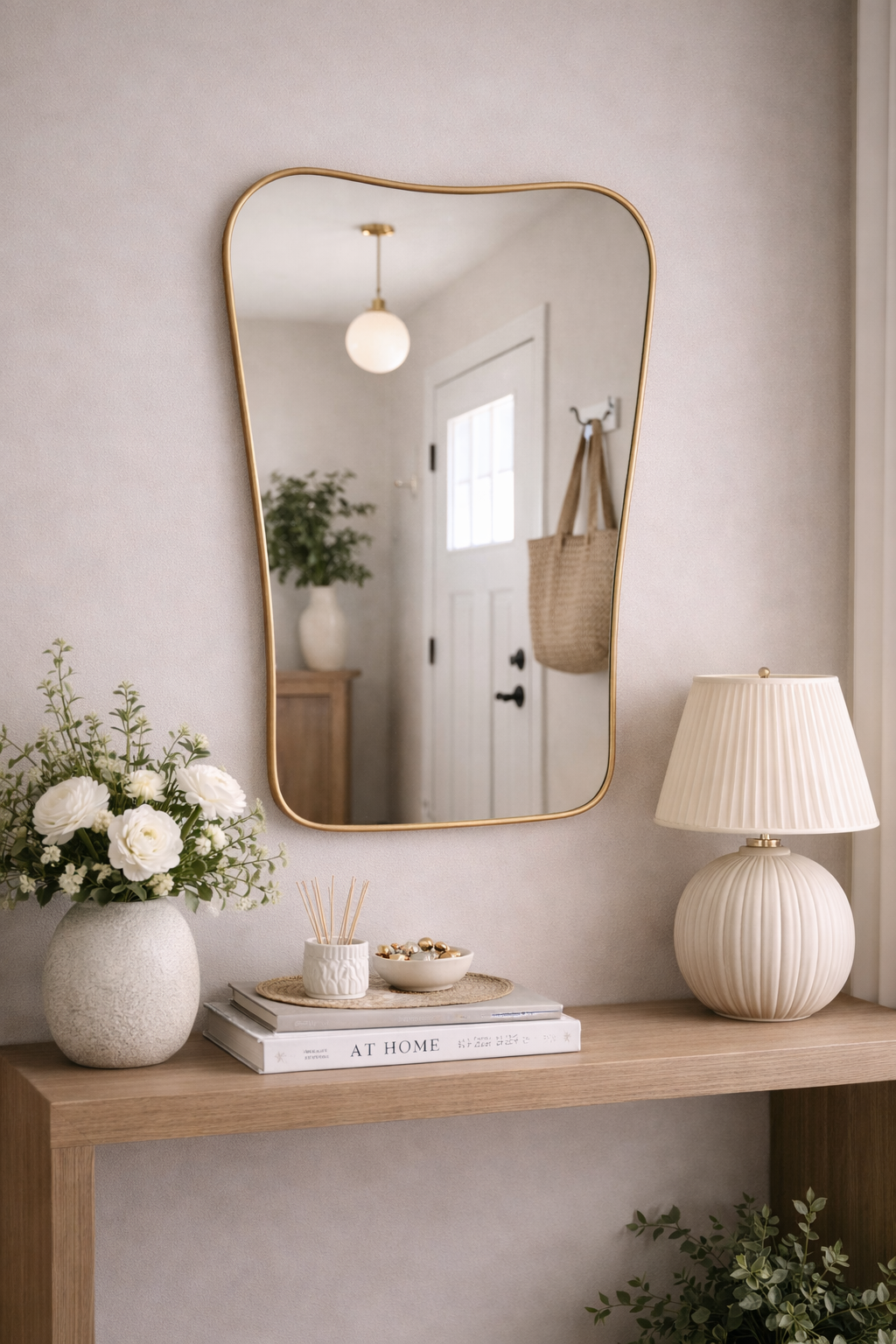 Butterfly Mirror - Unique Asymmetrical Wall Mirror | Alpken