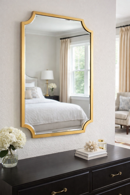 Rectangular Asymmetrical Mirror Aesthetic Irregular Mirror