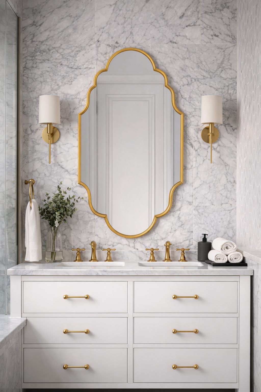 Moda Irregular Bathroom Mirror - Modern Asymmetrical Design | Alpken