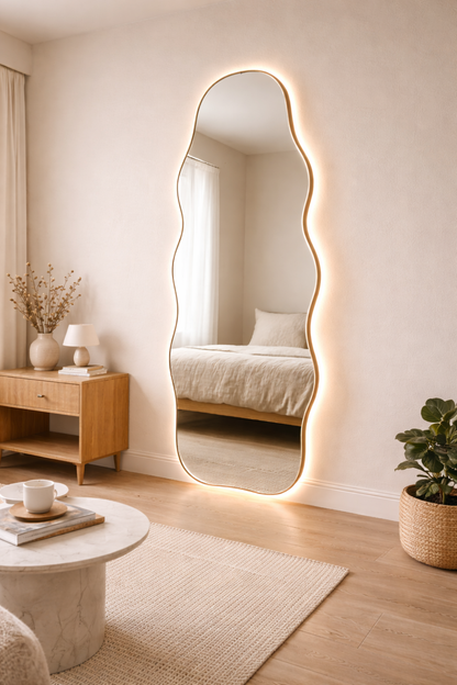 Aurelia Irregular Full Length Mirror