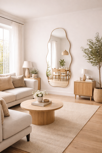 Aurelia Irregular Full Length Mirror