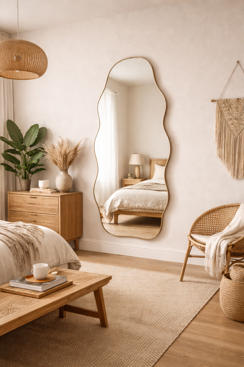 Aurelia Irregular Full Length Mirror