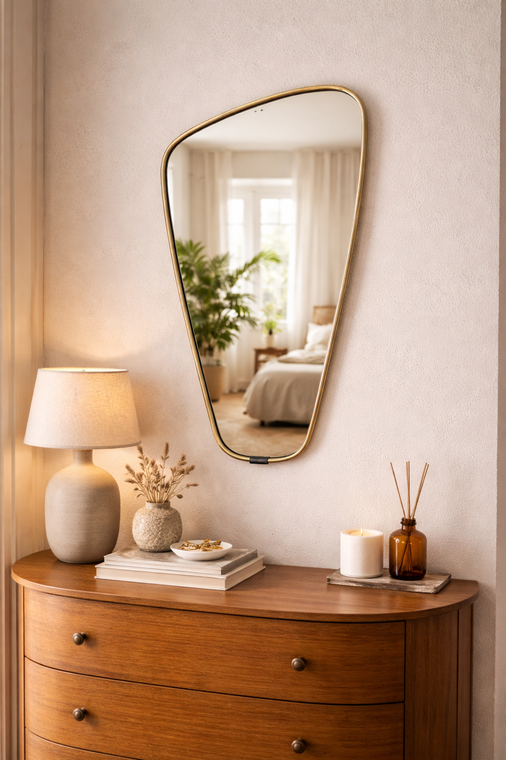 Wedel Aesthetic Mirror Irregular Unique Mirror