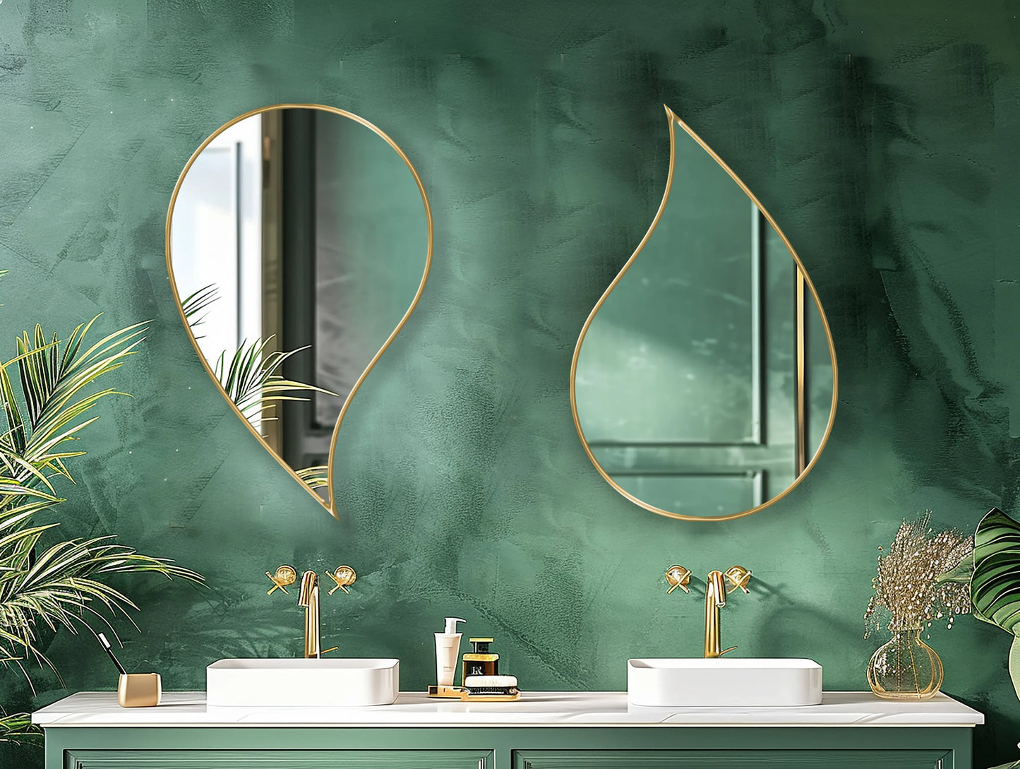 RainDrop Asymmetrical Mirror