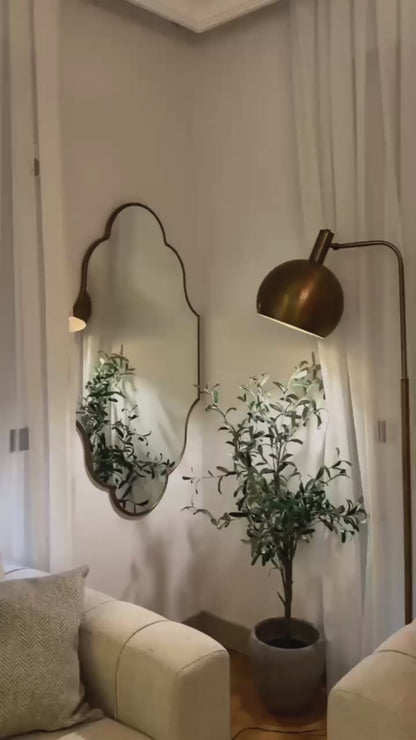 Moda Irregular Bathroom Mirror - Modern Asymmetrical Design | Alpken