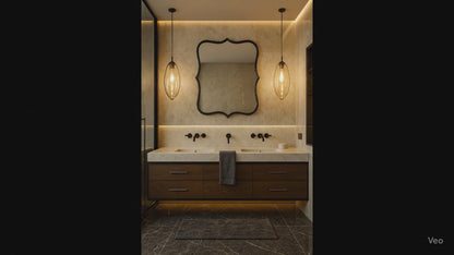 Ayvacık Asymmetrical Wall Mirror