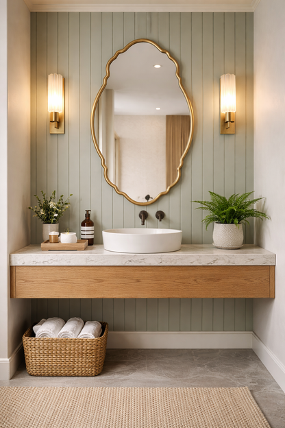 Foca Irregular Wall Mirror - Unique Asymmetrical Mirror | Alpken