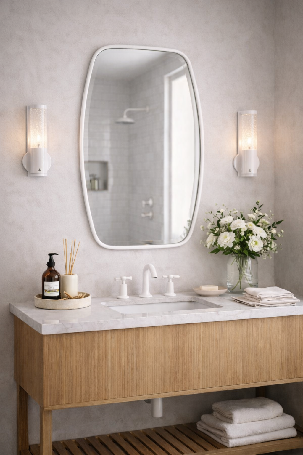 Katie Irregular Wall Mirror Asymmetrical Mirror