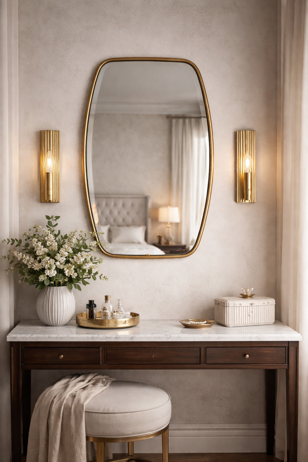 Katie Irregular Wall Mirror Asymmetrical Mirror