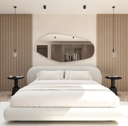 Biga Asymmetrical Irregular Bathroom and Bedroom Wall Mirror